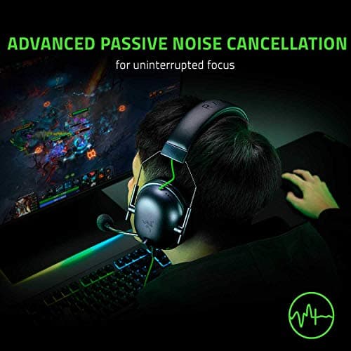 Razer BlackShark V2 X Gaming Headset: 7.1 Surround Sound - 50mm Drivers - Memory Foam Cushion - For PC, PS4, PS5, Switch - 3.5mm Audio Jack - Black 5