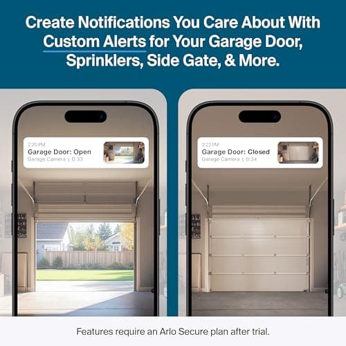 Arlo Pro Security Camera 2K HDR (6th Gen, 2025 Release) - Wireless Outdoor Camera, Rechargeable Removeable Battery, Event Captions, Emergency Response, 1-Month Trial of Secure Plan, 3 Cam, White 2