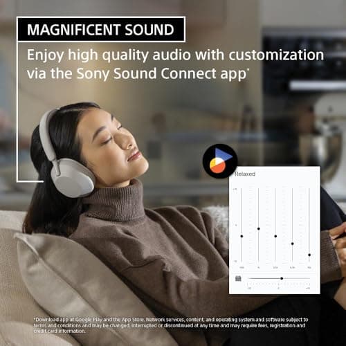 Sony WH-1000XM5 Premium Noise Canceling Headphones, Auto NC Optimizer, 30-Hour Battery, Alexa Voice Control, Black 4