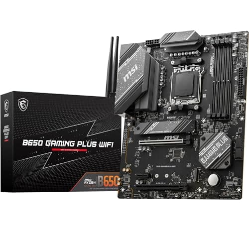MSI B650 Gaming Plus WiFi Motherboard AMD B650 Socket AM5 ATX