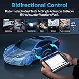 TOPDON Bidirectional Scan Tool, 2025 New ArtiDiag900 Lite Automotive Diagnostic Tool for Full System, Scanner for Car with Active Test, 8 Reset, Wireless OBD2 Scanner Diagnostic Tool for All Vehicles 2