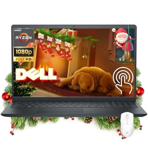 Dell Inspiron 15 3535 Laptop, 15.6" FHD Anti-Glare Touchscreen, AMD Ryzen 7 7730U(15 W, Up to 4.5 GHz), 32GB RAM, 1TB SSD, AMD Radeon Graphics, Thin and Light PC, Windows 11 Pro, REDRAGON Accessories