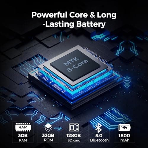 160GB innioasis MP3 Player with Bluetooth and WiFi, MP3 Player with Spotify, Spotify Kids, Pandora, Play Store, Parental Manager App, Calm, 4" HD Full Touch Screen MP4 Music Player for Kids (Black) 4