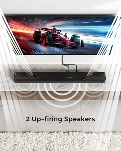 ULTIMEA 5.1.2ch Sound Bar with Dolby Atmos, Surround Sound System for TV with 2 Surround Speakers, Sound Bar for Smart TV, Soundbar for Home Theater, BT 5.4, HDMI eARC, Skywave F40 (New, 2025 Model) 4