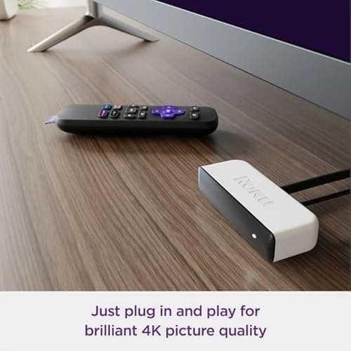 Roku 3920RW-SW Premiere - 4K/HDR Streaming Media Player, Enabled with Premium High Speed HDMI Cable & Simple Remote, Wi-Fi, with HDMI Cable and USB Extension Cord 5