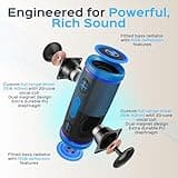 TREBLAB HD77 - Portable Bluetooth Speaker - Powerful 360° Sound, 30W Audio with Impactful Bass, 20H Battery, IPX6 Waterproof, Shockproof, TWS Stereo, Speaker Bluetooth Wireless for Outdoor, Beach Pool 3