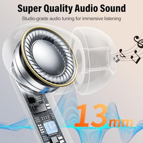 Ai Translation Earbuds Real Time No Subscription, 164 Languages Translator Earbuds with 6 Translation Modes, Audio and Video Calls Translator Headphones, 42H Audifonos Traductores Inglés Español 5