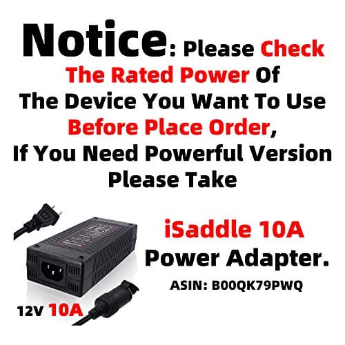 iSaddle Universal AC to Car Cigarette Lighter Socket Adapter Converter Vehicle Power Inverters Vehicle Amplifier Power (US Plug, Output: 12V 500mA) 110V AC to 12V DC 4