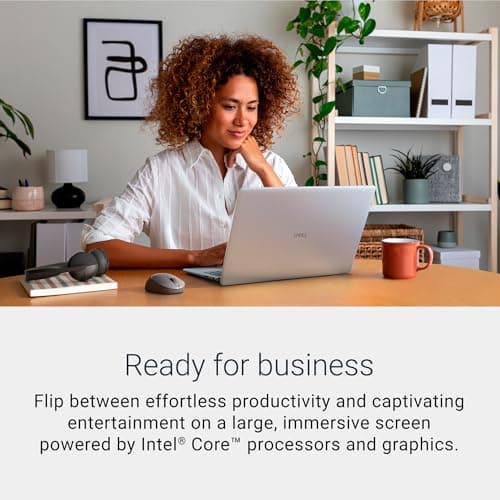 Dell 16 Laptop DC16251-16.0-inch 16:10 FHD+ Display, Intel Core 7 150U, 16GB DDR5 RAM, 1TB SSD, Intel Graphics, Windows 11 Home, Onsite Service - Platinum Silver 4