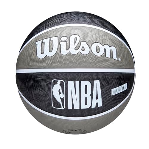 Wilson NBA Team Tribute Basketball - Size 7-29.5", Brooklyn Nets 4