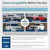 BLCKTEC 430 Bluetooth OBD2 Scanner for iPhone & Android, No Subscription Fee, OBDII Car Code Reader, Diagnose Check Engine, ABS, SRS, Airbag, Supports Vehicles 1996+ 4