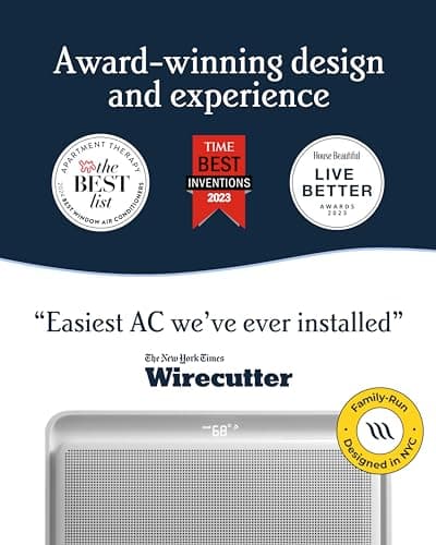 Windmill Window Air Conditioner - Quiet & Smart, Easy Install, Voice-Enabled, Remote & App Control AC Unit - 6,000 BTU 2