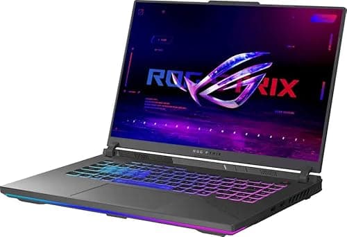 ASUS ROG Strix G16 Gaming Laptop, AMD Ryzen 9 8940HX (Up to 5.3 GHz), GeForce RTX 5070Ti 12GB GDDR7, 16" WUXGA 165Hz Display, 64 GB DDR5 RAM, 2 TB SSD, Backlit KB, Windows 11 Pro, w/Accessories 2