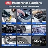 TOPDON Scanner AD800BT V2.0, Bidirectional Scan Tool, Full Systems Diagnostic Tool for All Vehicles, Automotive Diagnostic Scanner for Car, 28+ Services, FCA AutoAuth, CANFD, 2 Years Free Update 3