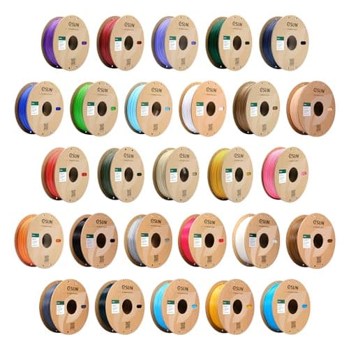 eSUN PLA+ Filament 1.75mm, 3D Printer Filament PLA Plus, Dimensional Accuracy +/- 0.03mm, 1KG Spool (2.2 LBS) 3D Printing Filament for 3D Printers, Bone White 7