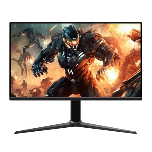 Amazon Basics 27 inch Gaming Monitor, FHD 1080P, 165Hz, VESA Compatible, Adaptive sync, 1ms Response, Black