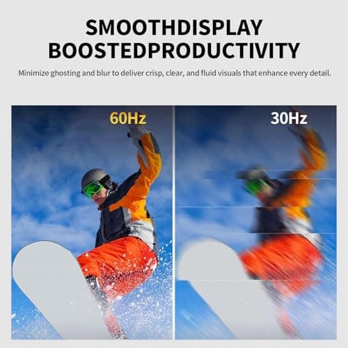 ZZA 32 Inch Computer Monitor, 4K Monitor 60HZ UHD(3840 * 2160P) 3000R IPS Screen with Ultra-Thin Bezels,HDR10,HDMI/DP Ports, Tilt Adjustable, Eyecare, Ideal for Business, Office, and Casual Gaming 3