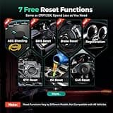 2025 LAUNCH OBD2 Scanner CRP123X Elite V2.0(Upgrade of CRP129X), 7 Reset Scan Tool, FCA SGW, Multi-System Car Scanner, Cloud Report, Lifetime Free Update CRP123X Diagnostic Tool, Battery Test, AutoVIN 2