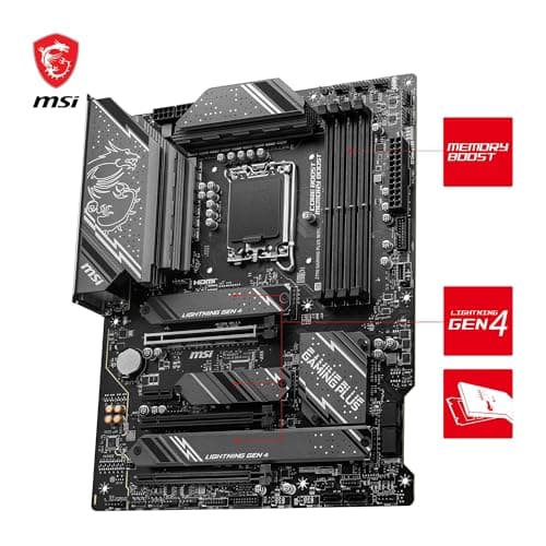 Sparepart: MSI Motherboard Intel Z790 Lga 1700 ATX, W128826294 (1700 ATX) 3