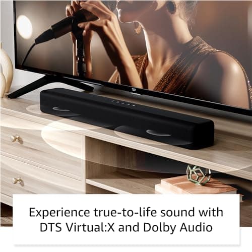Amazon Fire TV Soundbar, 2.0 speaker with DTS Virtual:X and Dolby Audio, Bluetooth connectivity 2