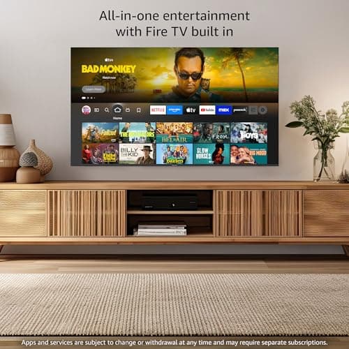 Panasonic W70 Series (2025 Model) 43" LED 4K Ultra HD Smart Fire TV, Press & Ask Alexa, Apple AirPlay, HDR10+, HDMI 2.1, and Bluetooth Support - 43W70BP 5