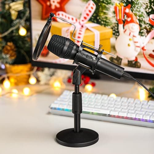 MAONO USB/XLR Podcast Dynamic Microphone, Studio Mic Kit with Volume Control, Shock Mount, Pop Filter, Ideal for Vocal, Instruments Recording, Voice Over, Live Streaming (HD300T) 5