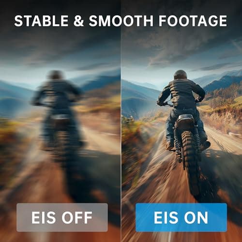 ODDV 4K60FPS 30MP Action Camera with Front LCD and Touch Rear Screens, Underwater Camera with 64GB Memory Card, 132FT Waterproof Camera, EIS, 5X Zoom, WiFi Remote Control（Black） 7