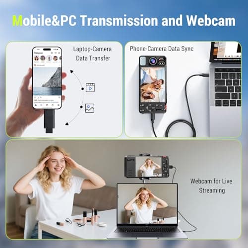 ZEOUPT Digital Camera, 4K 64MP Cameras for Photography, 270°Flip Screen Vlogging Camera, Autofocus, Flash, 18X Zoom, 2 Batteries, 64GB Card, Point and Shoot Digital Cameras for Kids Teens, Black 3