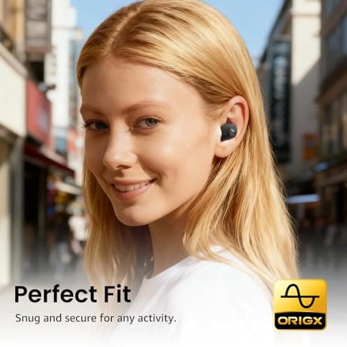 TOZO A1 Wireless Earbuds Bluetooth 5.3 Light Weight in Ear IPX5 Waterproof Headphones 2 Mic for AI Calls, Immersive Premium Sound Bass Headset with Charging Case, 32 Presets EQ Customization via App 3