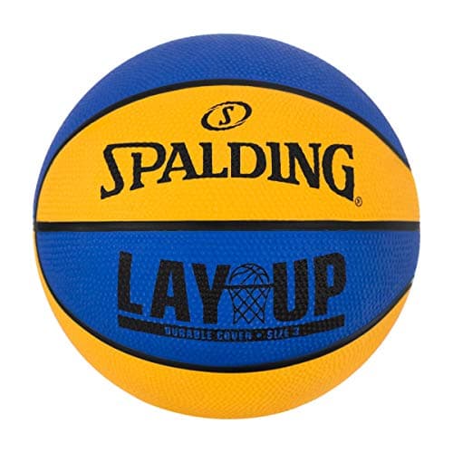 Spalding Lay-Up Mini Outdoor Blue/Orange Basketball 22"