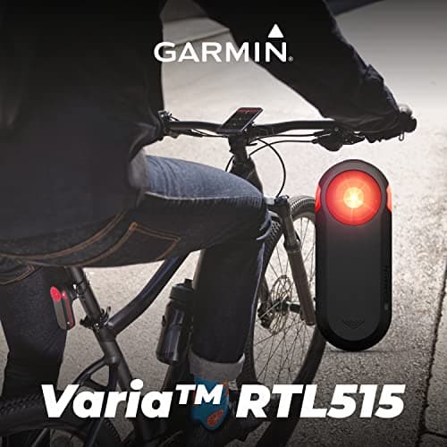 Wearable4U - Garmin Varia RTL515 Cycling Rearview Radar with Visual and Audible Alerts for Vehicles and Power Bundle 4