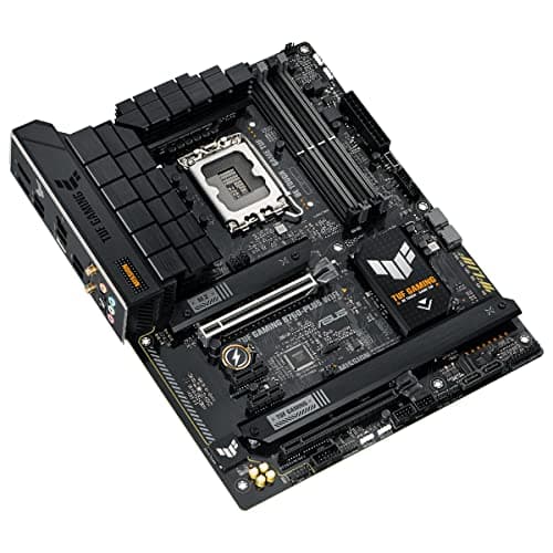 ASUS TUF Gaming B760-PLUS WiFi Intel B760 LGA1700 DDR5 7200 DP HDMI 3X M2 USB3.2 AX WiFi + BT 2.5Gbit LAN up to ATX 128GB ram Support, ASUS 5X TUF Motherboard Protection III 4