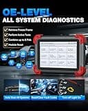 XTOOL D7 Bidirectional OBD2 Scanner: 2025 Scan Tool with 36+ Resets, Full System Car Scanner Diagnostic Tool, Injector Calibration, Throttle Relearn, Crank Sensor Relearn, FCA, CANFD & DoIP 3