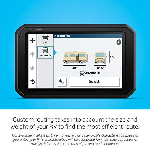 Garmin RV 785 & Traffic, Advanced GPS Navigator for RVs with Built-in Dash Cam, High-res 7" Touch Display, Voice-Activated Navigation 4
