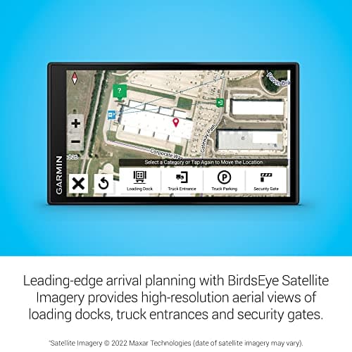 Garmin dezl OTR610, Large, Easy-to-Read 6" GPS Truck Navigator, Custom Truck Routing, High-Resolution Birdseye Satellite Imagery 5