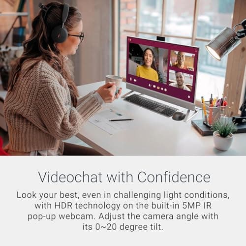 Dell 27 All in One Touchscreen Desktop Computer, 27" FHD IPS Touch Screen Display, Intel Core 7 150U, 32 GB DDR5, 1 TB SSD, NVIDIA GeForce MX570A GDDR6, Wi-Fi 6E, Wireless KB & Mouse, Windows 11 Pro 4