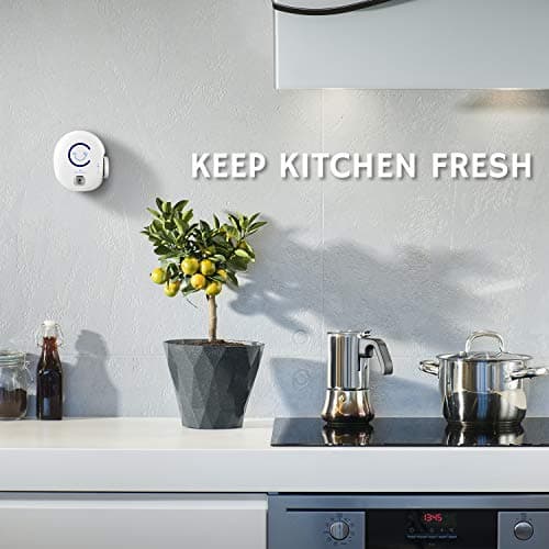 Airthereal B50 Mini Ozone Generator Air Purifier- Removes Odors and Sterilizes Air in Small Spaces Up To 320 Sq Ft - Plug in Mini Air Ionizer, Adjustable Ozone Output of 10-50 mg/h, 2-Pack 2