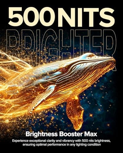 UPERFECT OLED Portable Monitor 14", 3K 2880x1800 | 120Hz | 0.1ms Portable Gaming Monitor, 500 Nits |120% DCI-P3 | 500000:1 Contrast | Ultra-Slim Design for Laptop Mini PC Phone Game Consoles 4