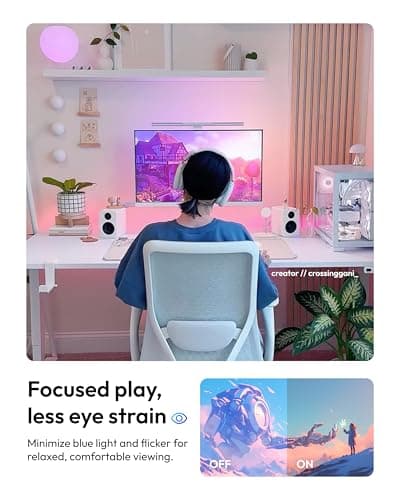 Pixio PX246 Wave Pink 24 inch 120Hz Refresh Rate FHD 1080p Resolution IPS Panel 4ms GTG Response Time Gaming Monitor with Adaptive Sync 5