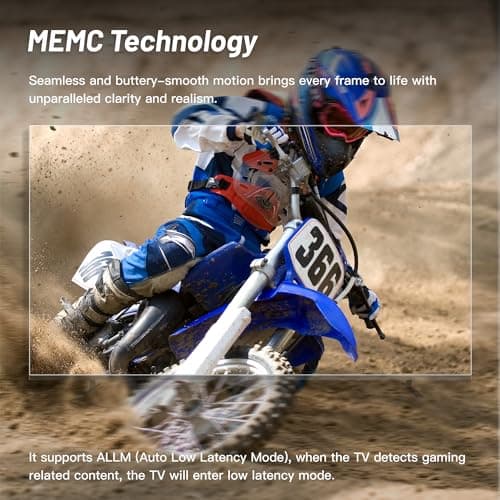 FPD 55-inch Smart TV Google TV 4K UHD with Google Play and Google Cast Built-in, HDR 10, Dolby Vision Dolby Atmos, MEMC, Voice Remote, Stream Live TV(Canvas-Series, CG55-C1, 2024 Model) 5