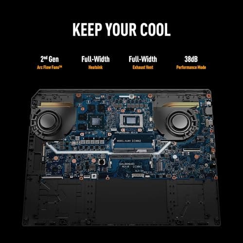 ASUS TUF A16 RTX 5060 Pro Gaming Laptop, 16" FHD+ 165Hz Display, AMD Ryzen 7 260 (Beats Intel i7-14700), NVIDIA RTX 5060, 32GB DDR5 RAM, 2TB SSD, RGB Backlit KB, RJ-45, Bundle with PCO Laptop Cooler 3