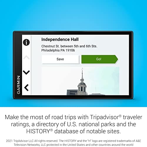 Garmin DriveSmart 66, 6-inch Car GPS Navigator with Bright, Crisp High-Resolution Maps and Garmin Voice Assist 3