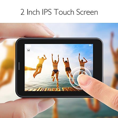 AKASO V50 Pro Native 4K30fps 20MP WiFi Action Camera with EIS Touch Screen 100 feet Waterproof Camera Web Camera Support External Mic Remote Control Sports Camera with Helmet Accessories Kit 3