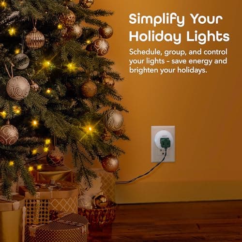 Geeni Dot Smart Plug with 2.4GHz WiFi Connectivity – 2-Pack Compact, Fire-Resistant Smart Outlet Plugs with Schedule & Timer – No Hub Needed, Supports Alexa & Google 4