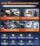 OBDMATE OBD2 Scanner for Jaguar/Land/Rover, OM501 All Systems Diagnostic Tool with 15+ Resets (Oil/ETC/EPB/ABS/SAS/BAT Register...), Full OBDII Functions Read&Erase Fault Codes, Free Software Update 3