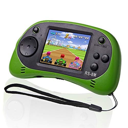 Kids Handheld Portable Video Game Player with 200 Games - 16 Bit 2.5 Inch Screen Mini Retro Electronic Machine for Boys Girls