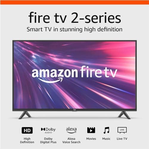 Amazon Fire TV 32" 2-Series, HD smart TV with Fire TV Alexa Voice Remote, stream live TV without cable 5