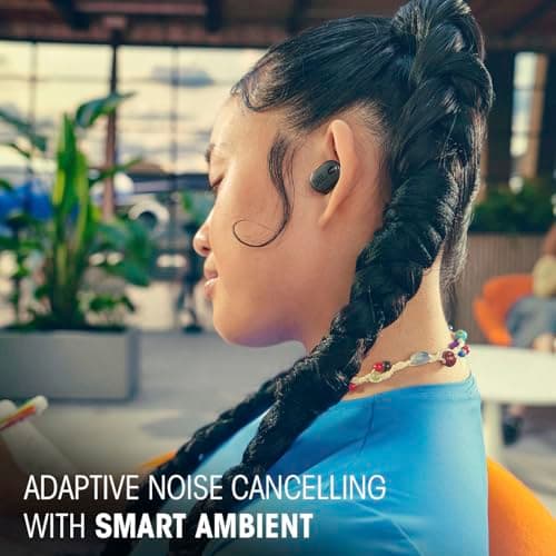 JBL Tune Buds 2 - True Wireless Noise Cancelling Earbuds with JBL Spatial Sound and Smart Ambient Technology, 6 mics for Perfect Calls, up to 48Hrs of Playback, IP54 Dust & Water Resistant (Black) 3