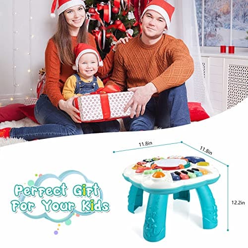 BACCOW Baby & Toddler Toys, Baby Activity Center 6 to 12-18 Month Old, Learning Musical Table Toys for 1 2 3 Year Old Boys Girls Gifts 3