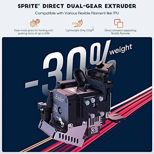 Official Creality Ender 3 S1 3D Printer with Direct Drive Extruder CR Touch Auto Leveling High Precision Double Z-axis Screw Silent Board Printing Size 8.6X8.6X10.6in, Upgrade Ender 3 V2 for Beginners 3